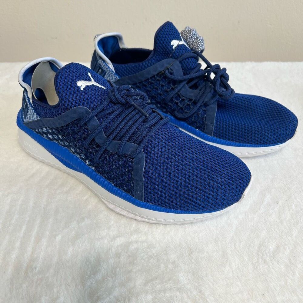 Puma Blue Netfit Tsugi Running Training Shoes 9.5 Men NEW